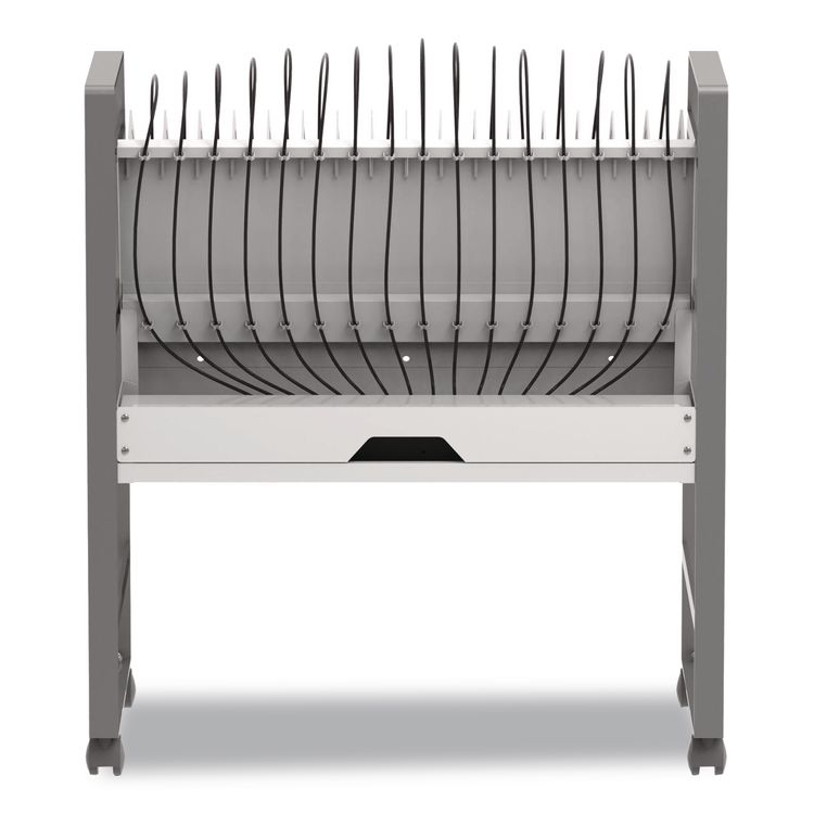 16 Bay Open Charging Cart for 16 Devices, 27 x 14.75 x 30