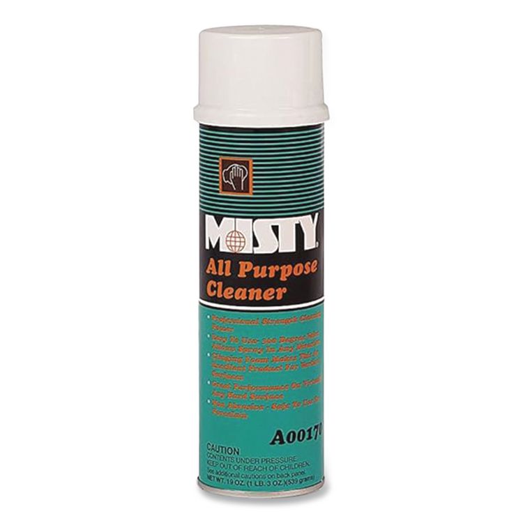 All-Purpose Cleaner, Mint Scent, 19 oz Aerosol Spray, 12/Carton