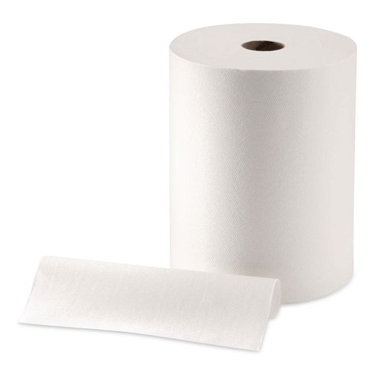 enMotion Paper Towel High Capacity Rolls, 1-Ply, 10" x 800 ft, White, 6 Rolls/Carton
