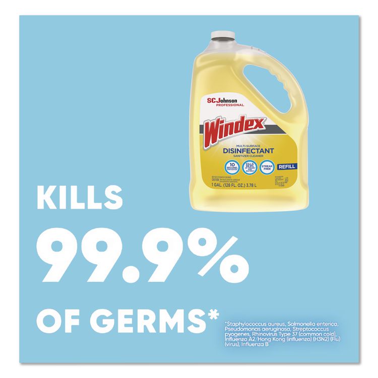 Multi-Surface Disinfectant Cleaner, Citrus Scent, 1 gal Bottle, 4/Carton