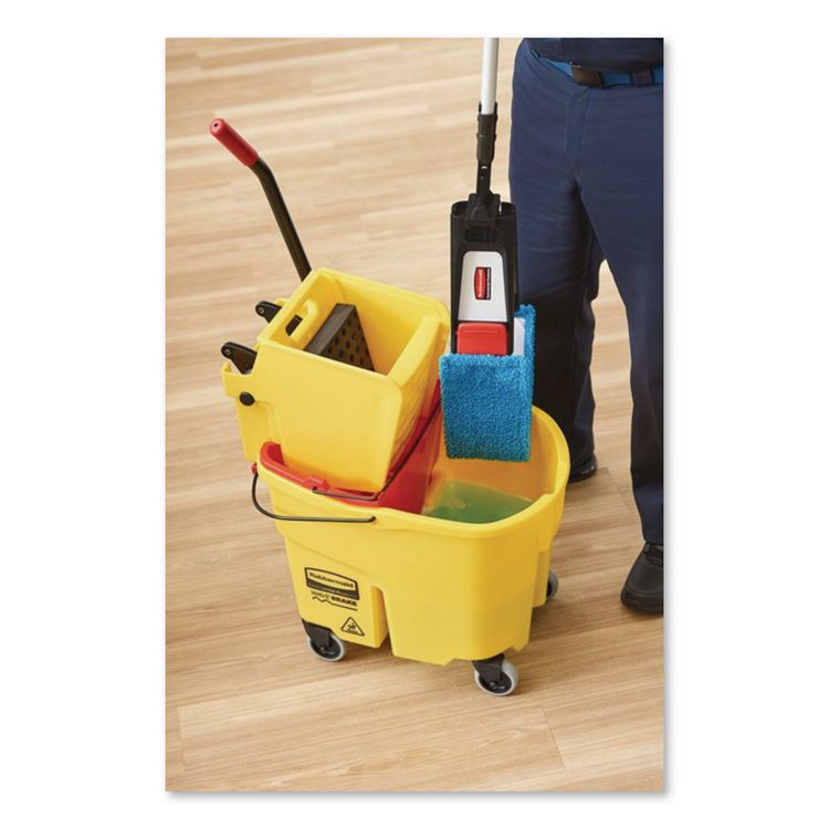 Adaptable Flat Mop Wringer Insert, Black, 12/Carton
