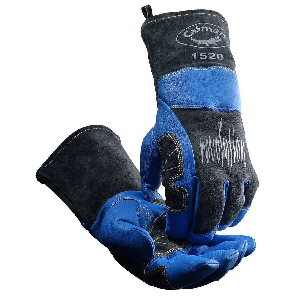 Caiman by PIP Glove Blue Goatskin Wool Kontour Kevlar (Pair)