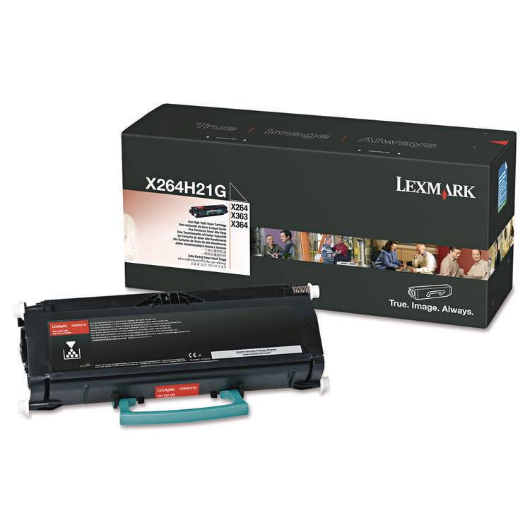 X264H21G High-Yield Toner, 9,000 Page-Yield, Black