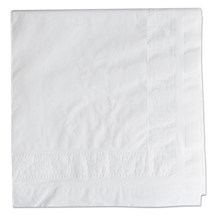 Cellutex Table Covers, Tissue/Polylined, 54" x 108", White, 25/Carton