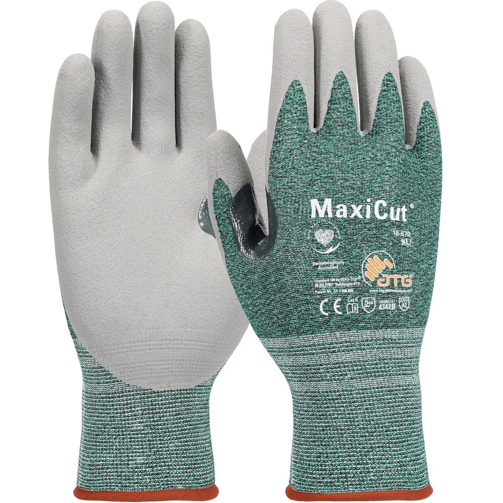 PIP MAXICUT3 ENG Yarn W/NITRILE Grip, 12 Pairs/Dozen