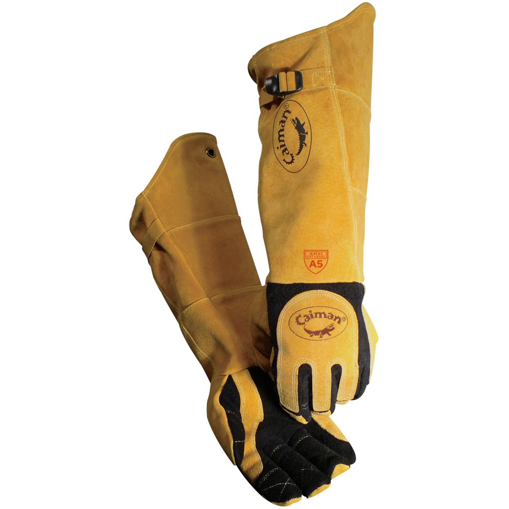 Caiman by PIP Prem Split Deer Glove Frfleece Para-aramid L (Pair)