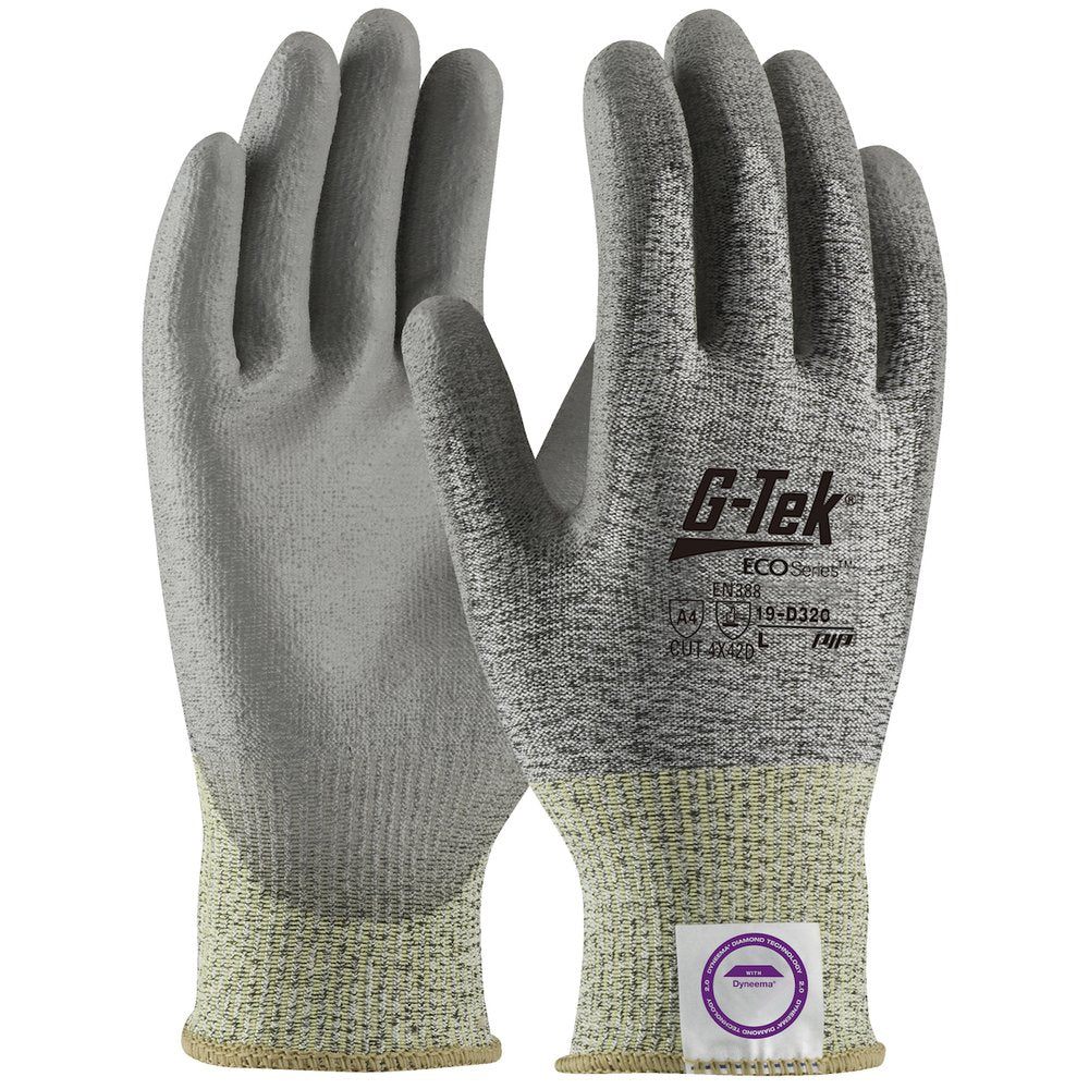 G-Tek by PIP Phoenix Blended Glove Polyurethane Coated L, 12 Pairs/Dozen