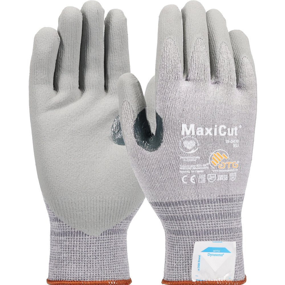 PIP Smls KT DYN ENG Yarn Glove W/NIT Coated PL/FIN, 12 Pairs/Dozen