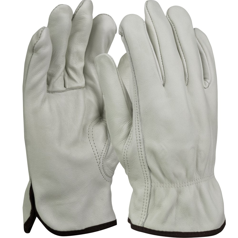 PIP Cowhide Leather Glove White Knit Therm Ks-thu 2X, 12 Pairs/Dozen