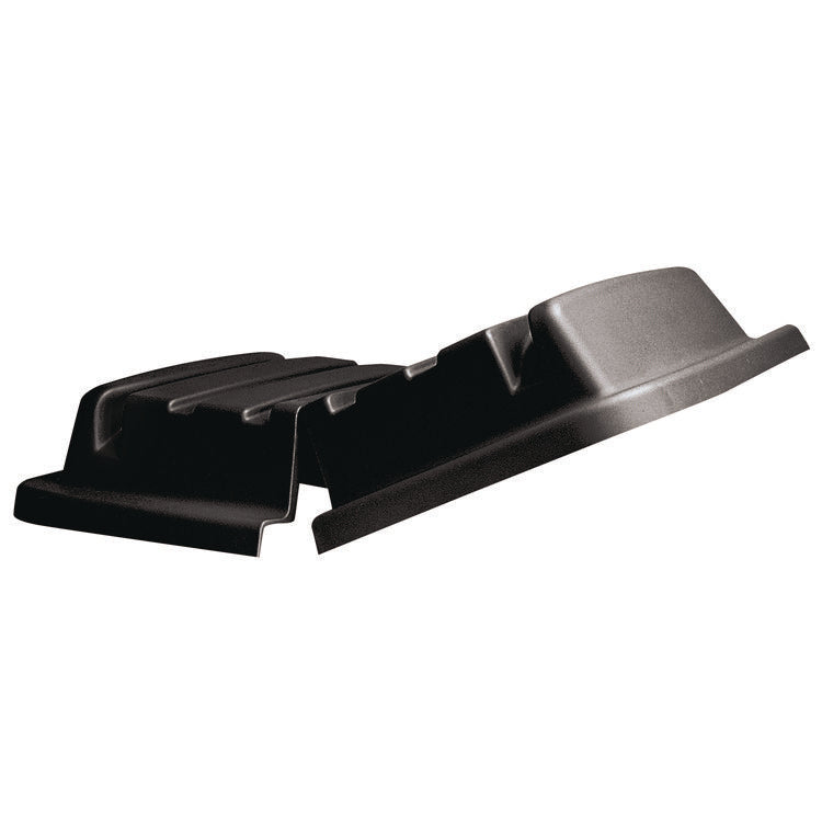 Lid for 8 Cubic Feet Truck, Rectangular, 17.5w x 27.25d x 20h, Black