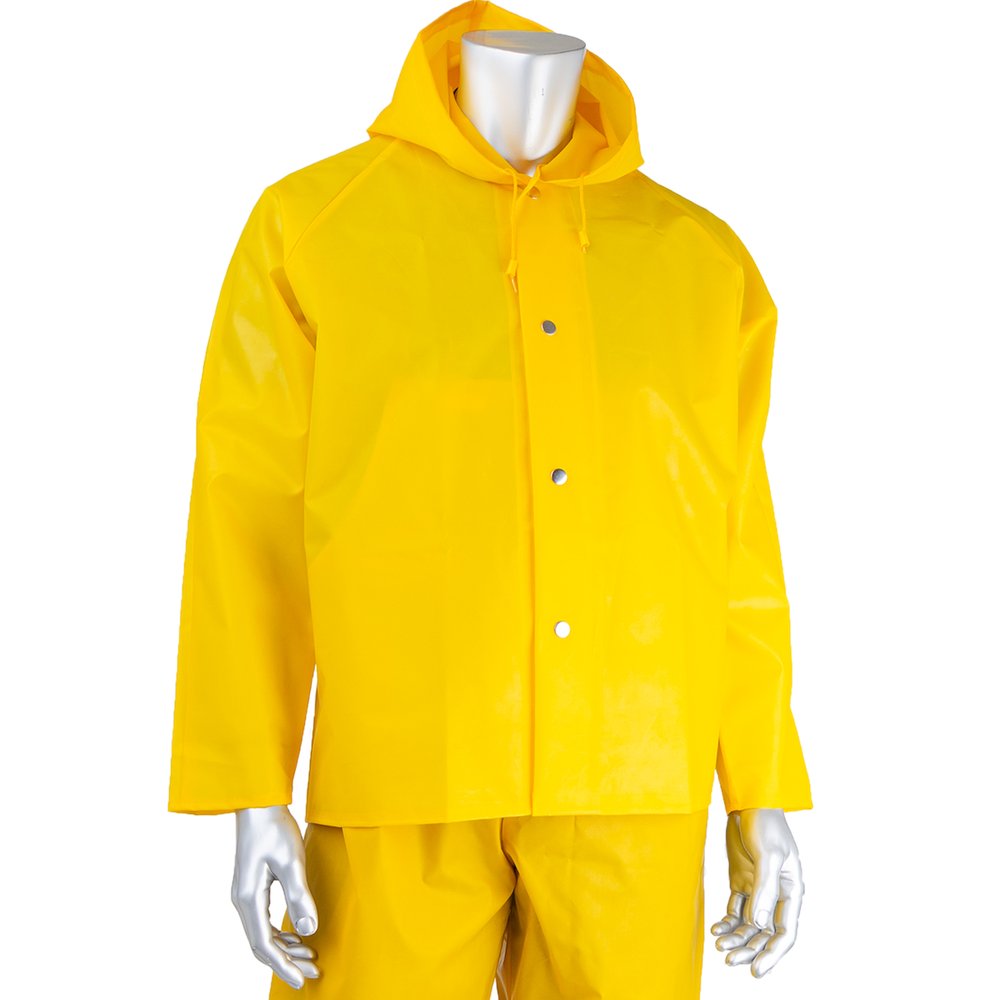 BOSS by PIP TPU/NYLON Rain Jacket W/ATTACHED Hood 0.25MM S