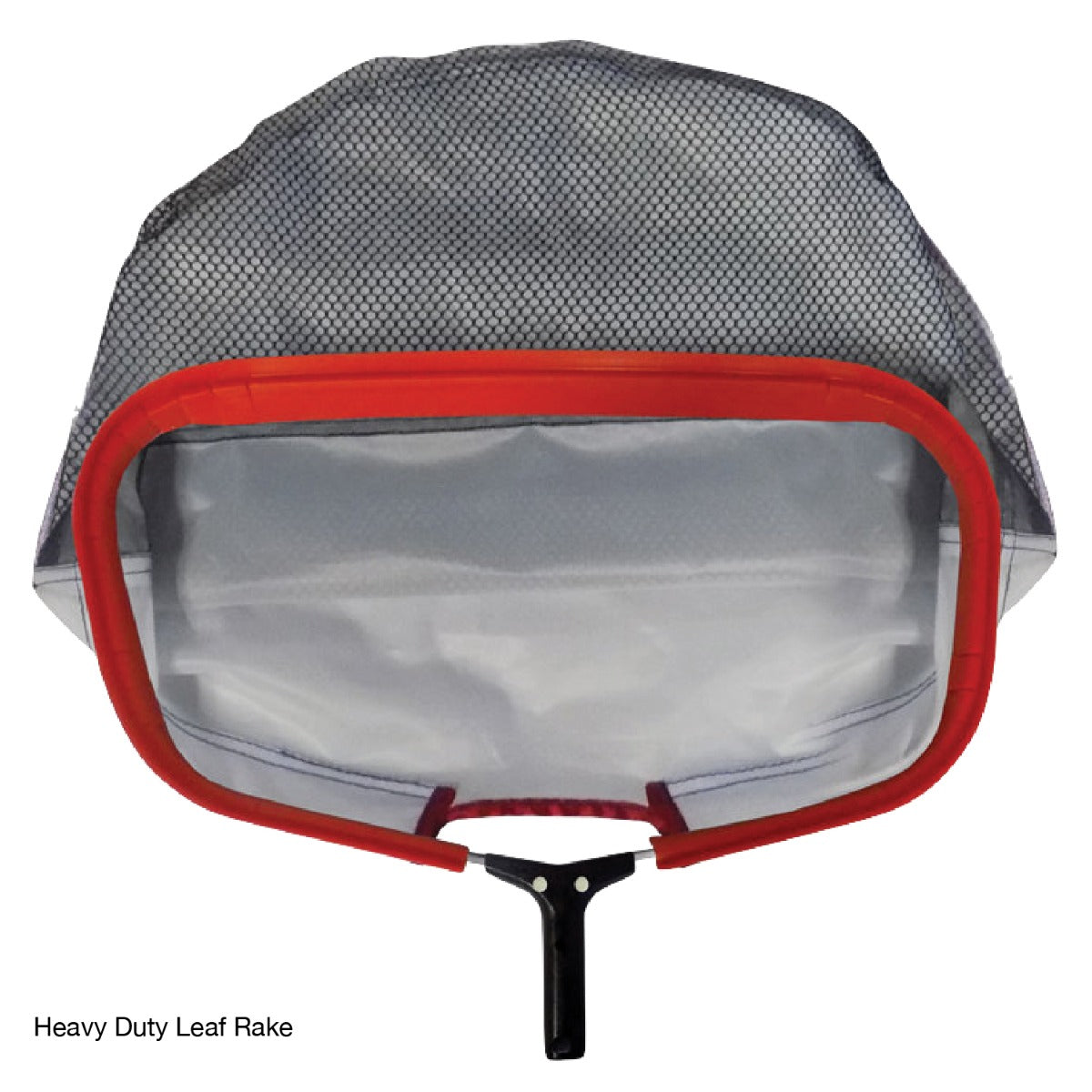 Kemp USA Heavy Duty Pool Leaf Rake, Red / Black