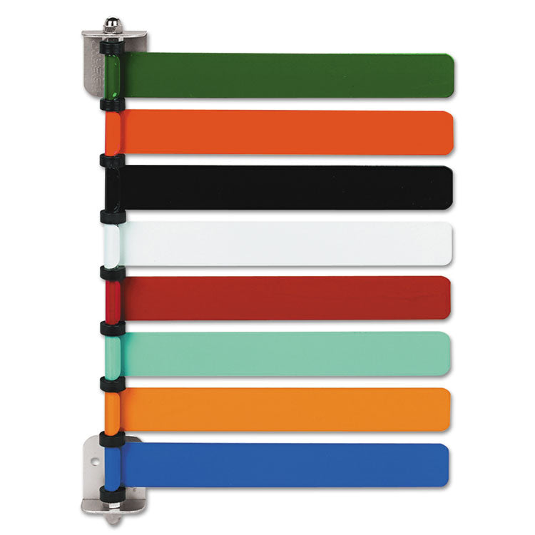 Room ID Flag System, 8 Flags, Assorted Colors