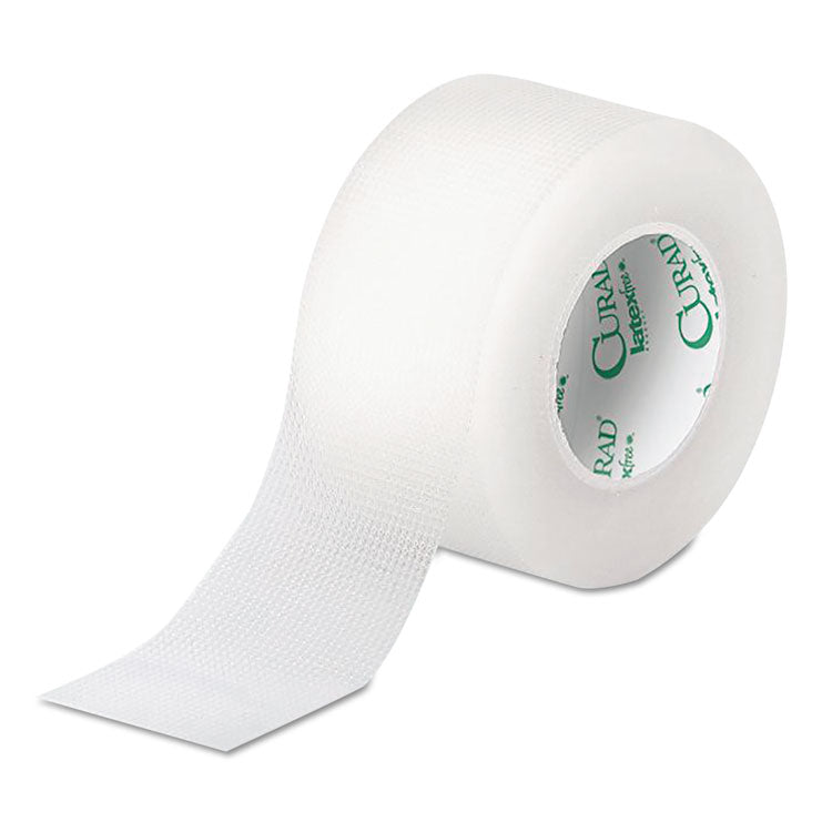 Transparent Surgical Tape, Heavy-Duty, 1" x 10 yds, Matte Clear, 12/Pack