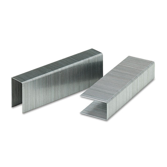 Heavy-Duty Premium Staples, 0.88" Leg, 0.5" Crown, Steel, 1,000/Box
