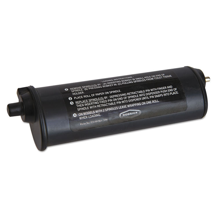 Theft Resistant Spindle for ClassicSeries Toilet Tissue Dispensers, Black