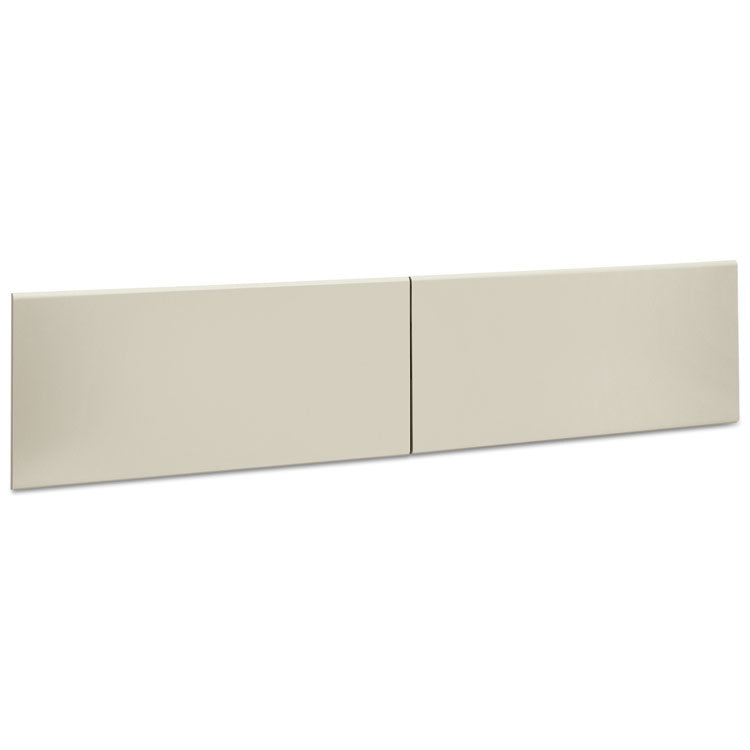 38000 Series Hutch Flipper Doors For 72"w Open Shelf, 36w x 15h, Light Gray