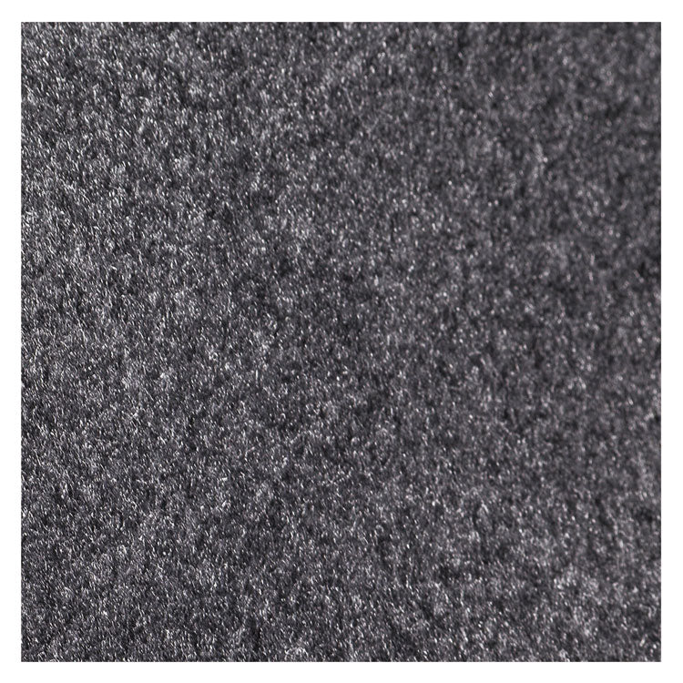 EcoStep Wiper Mat, Rectangular, Charcoal Gray Cut Pile Surface, 48" x 72"