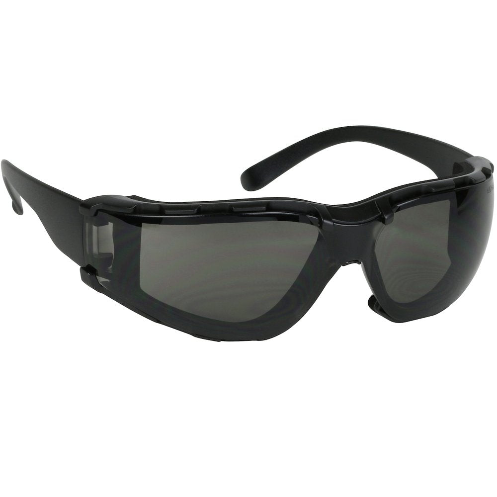 PIP Rimless Glasses BLK Grylens Foam SCRATCH/FOG, 12 Pairs/Pack