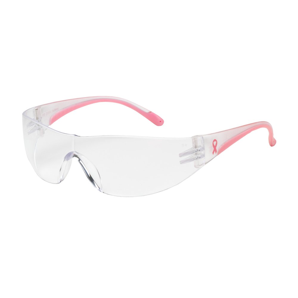Bouton by PIP Rimless Safety Glasses W/CLR/PK Temp CLR Lens AS, 12/Dozen