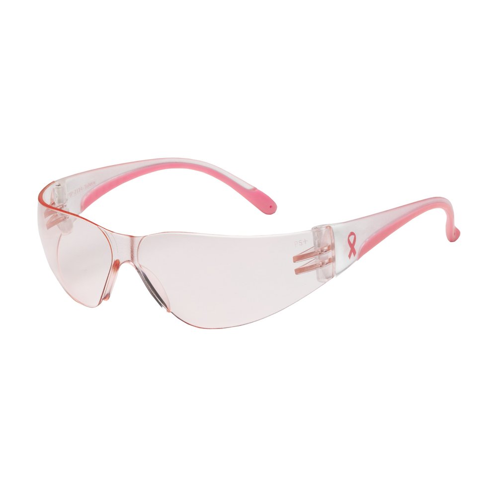 PIP Rimless Glasses CLR/PNK PNK Lens Anti-scratch, 12 Pairs/Pack