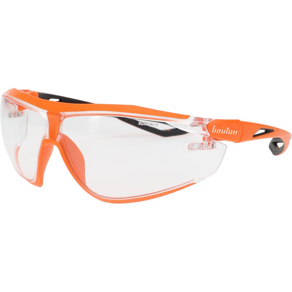 PIP Bio-b Glasses ORG CLR Lens ANTI-SCRATCH/FOG, 12 Pairs/Pack