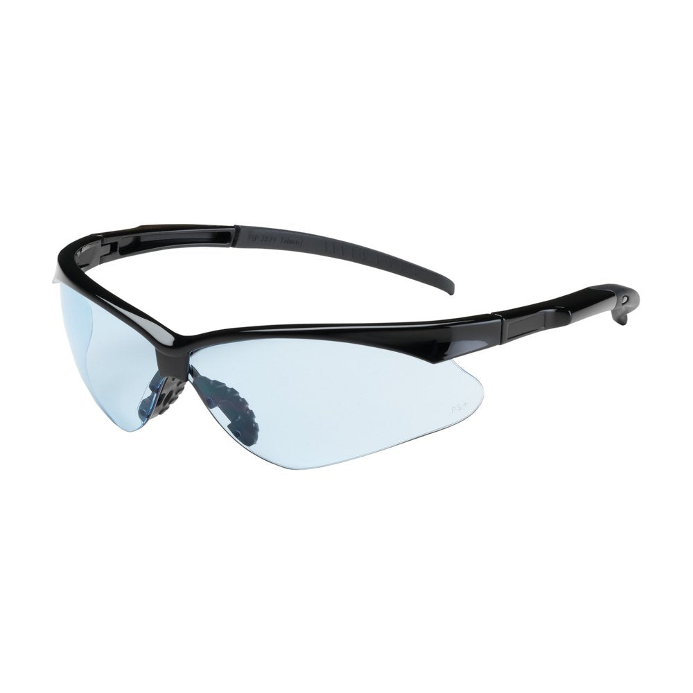 PIP Semi-rimless Glasses BLK L.blu Lens A-scratch, 12 Pairs/Pack