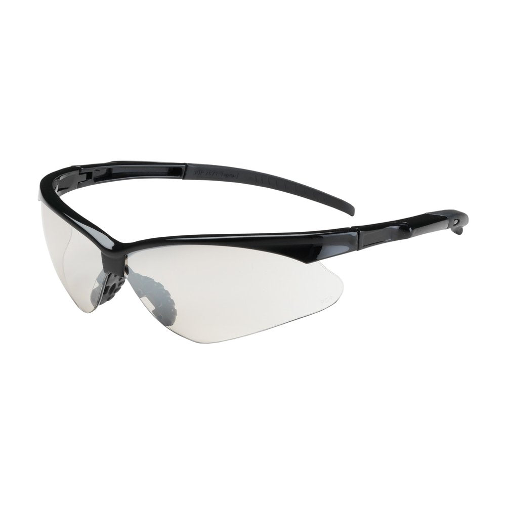 PIP Semi-rimless Glasses BLK CLR Lens SCRATCH/FOG, 12 Pairs/Pack