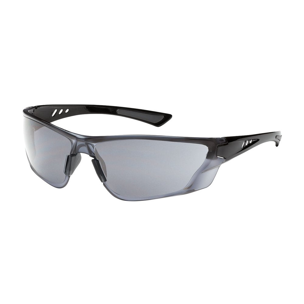 PIP Rimless Glasses Gloss BLK L.gry Lens Fogless, 12 Pairs/Pack