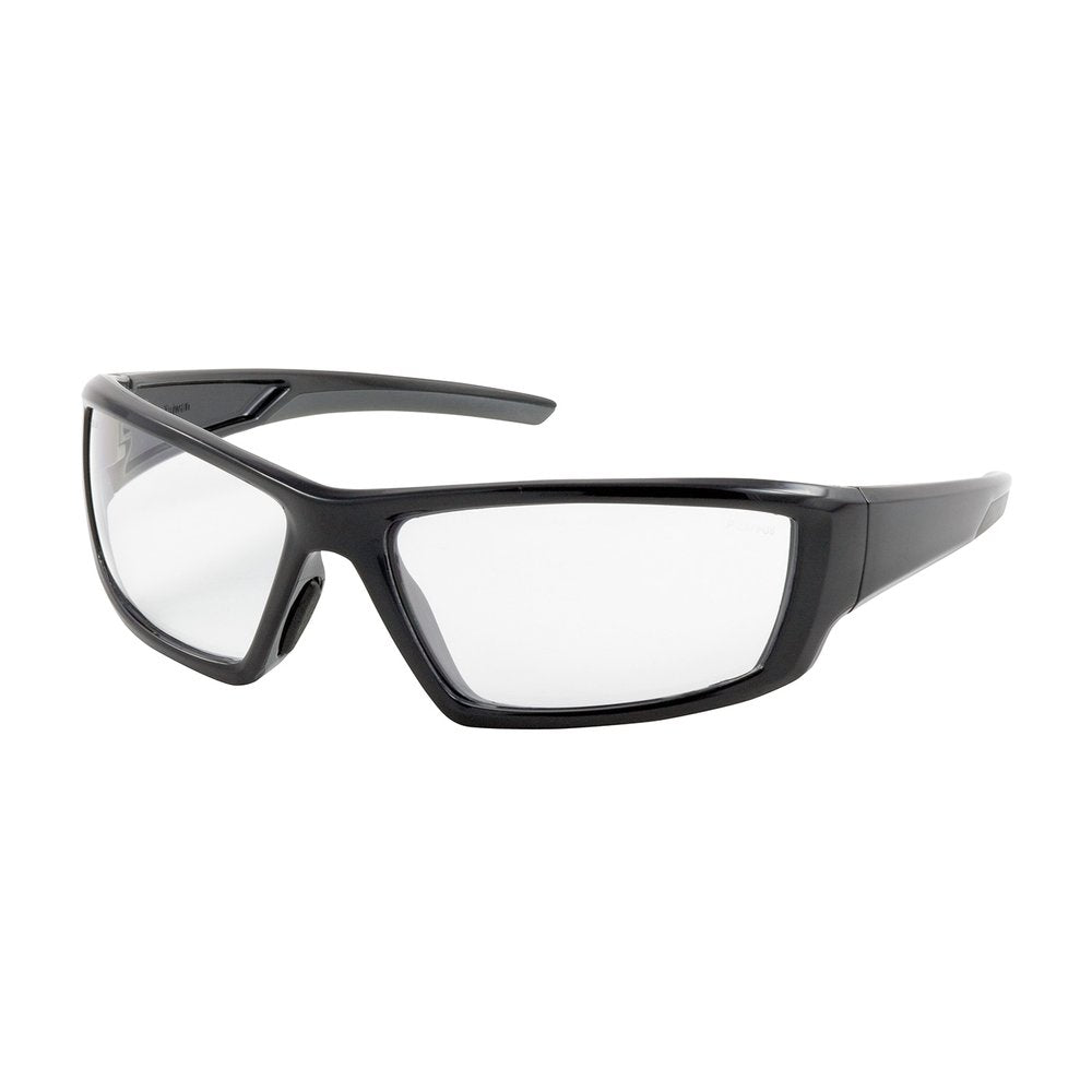 PIP Full Frame Glasses BLK CLR Lens A-SCRATCH/FOG, 12 Pairs/Box