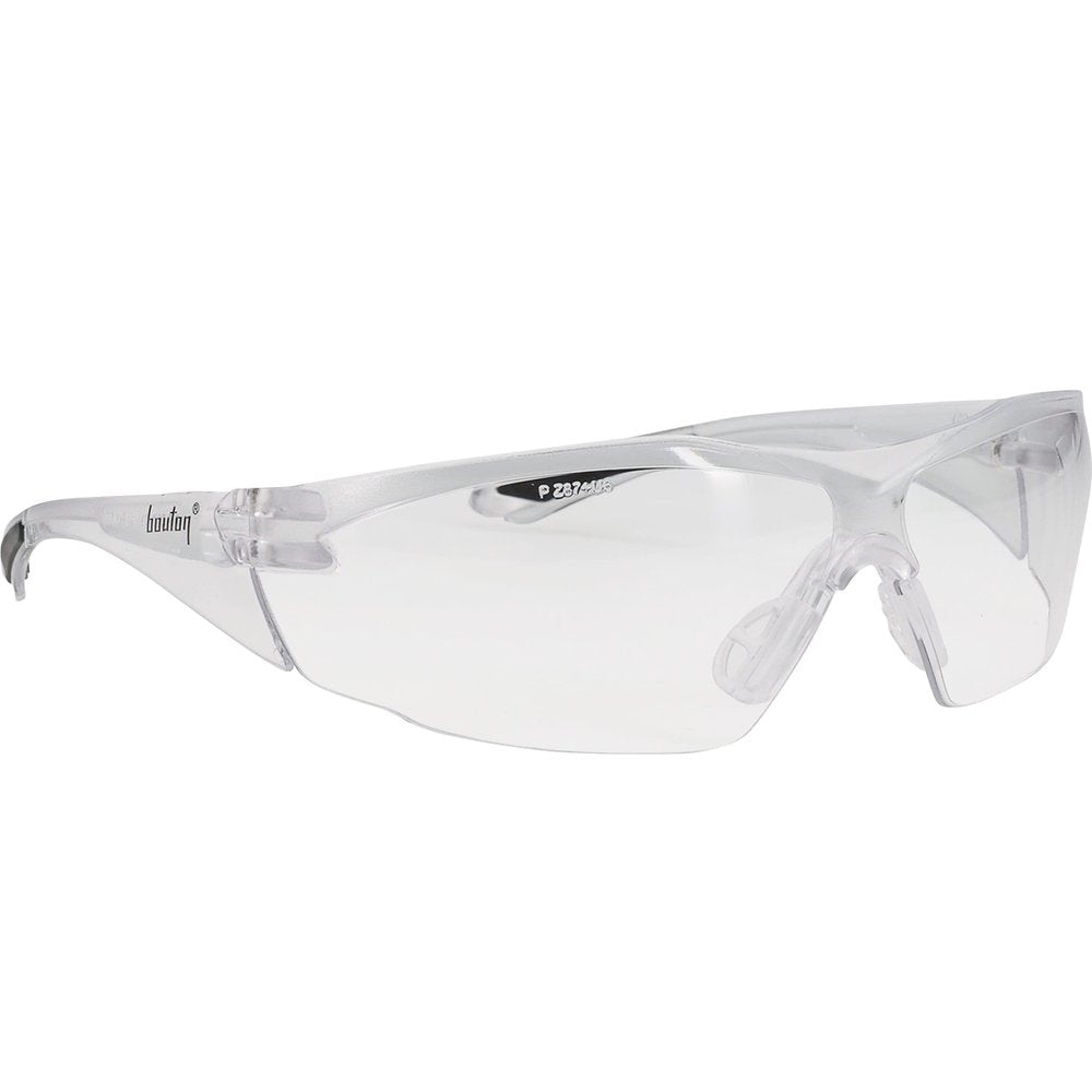 PIP Rimless Glasses CLR Clrlens ANTI-SCRATCH/FOG, 12 Pairs/Box