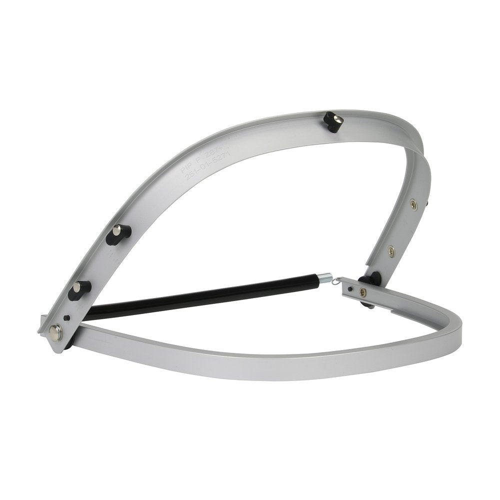 PIP Aluminum Face Shield Bracket Cap Style Hard Hats