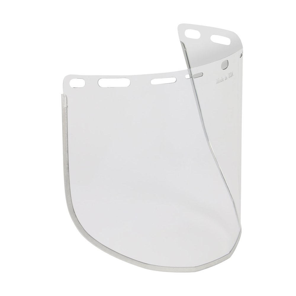 PIP Clear Petg Safety VISORW/ALUM Binding - .040"
