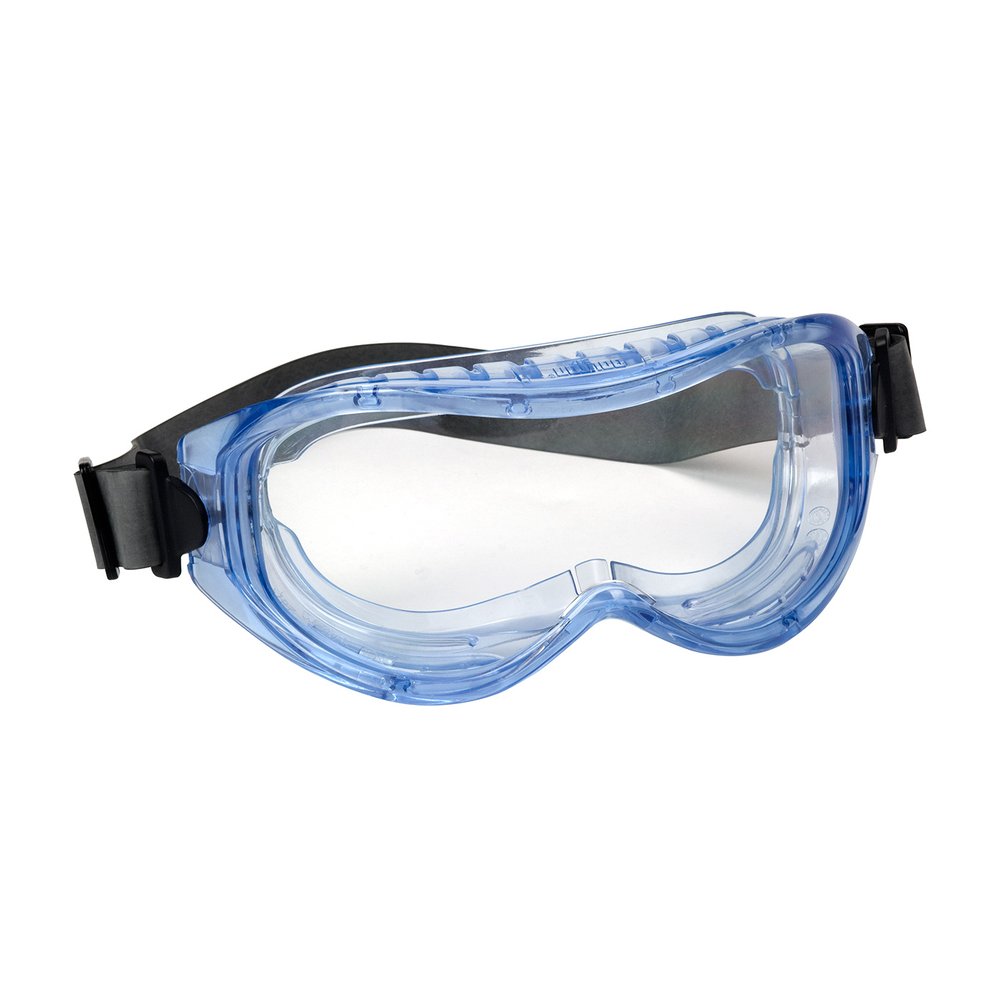 PIP Indirect Vent Goggle L.blu CLR Lens S/F Strap (Pair)