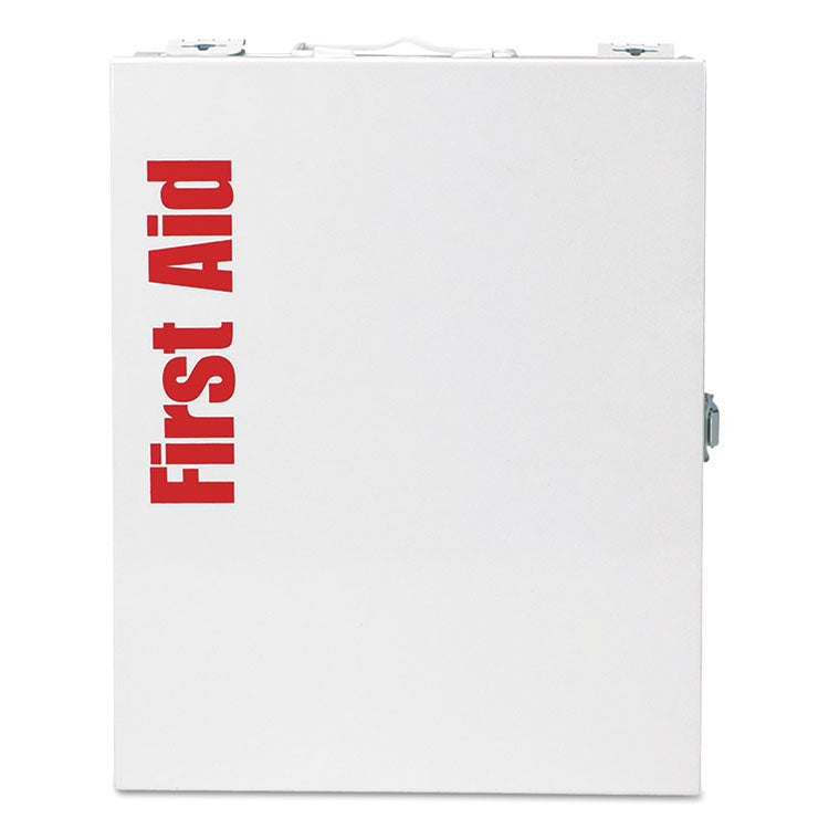 ANSI 2021 SmartCompliance General Business First Aid Station for 25 People, without Medication, 94 Pieces, Metal Case