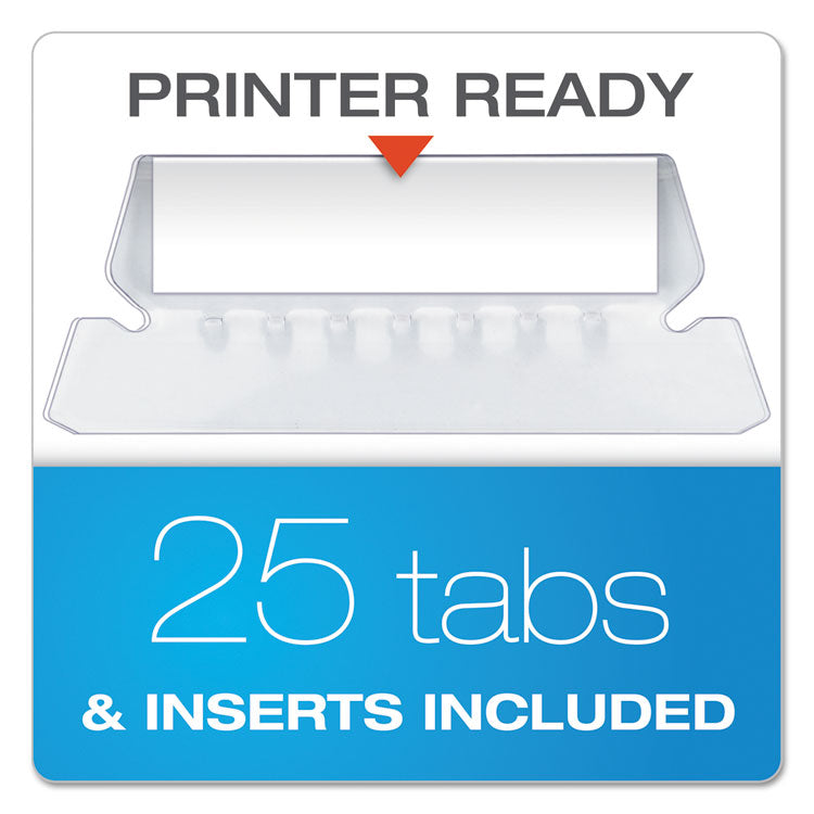 Extra-Capacity Reinforced Hanging File Folders with Box Bottom, 2" Capacity, Letter Size, 1/5-Cut Tabs, Green, 25/Box