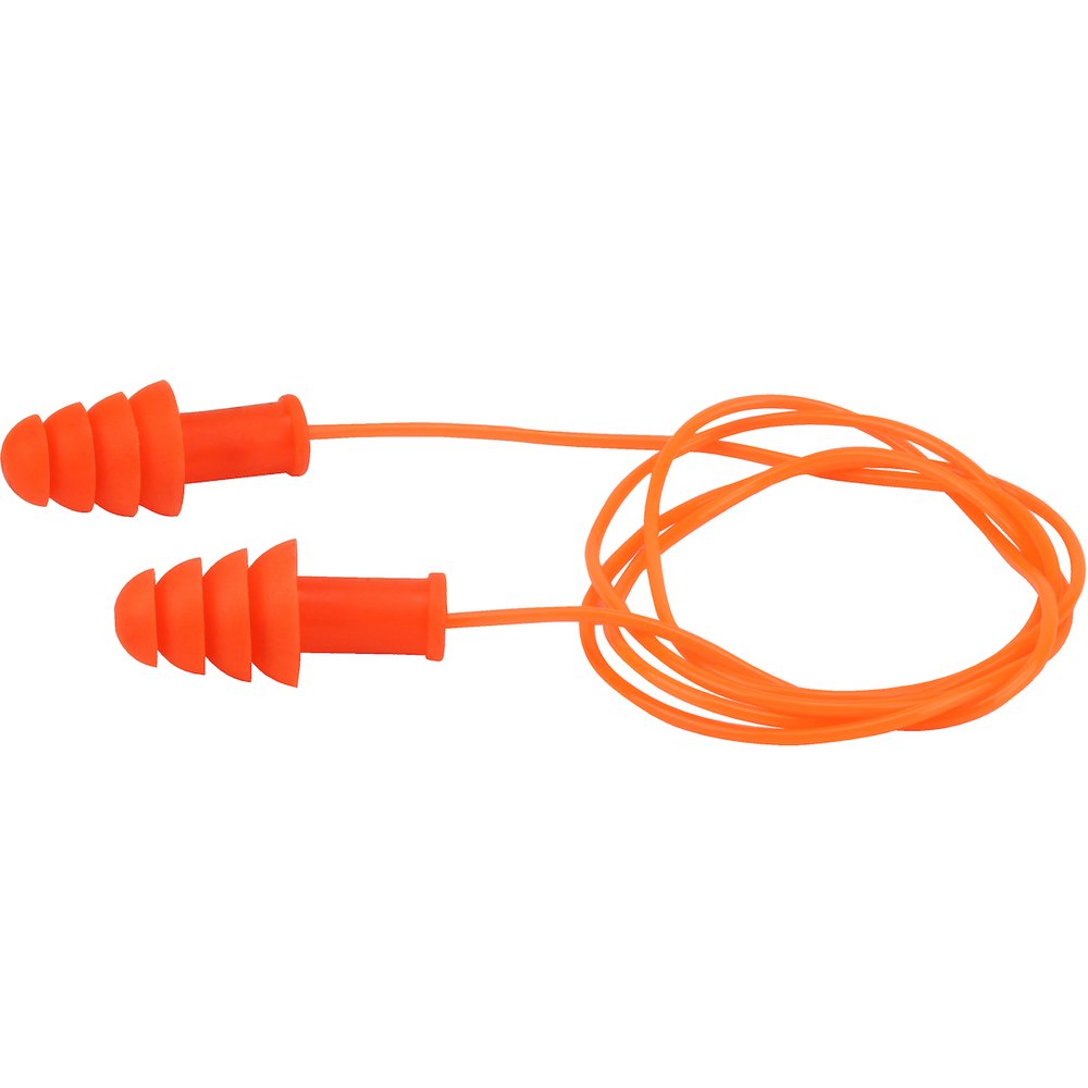 PIP Reusable TPR Corded Earplugs BX/100 (Box)