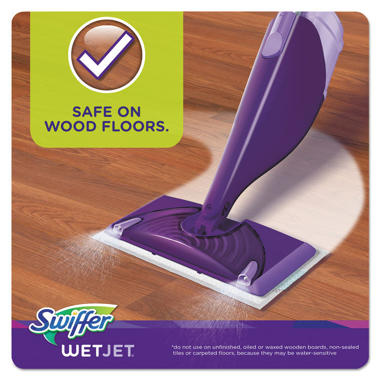WetJet System Refill Cloths, 11.3" x 5.4", White, 24/Box