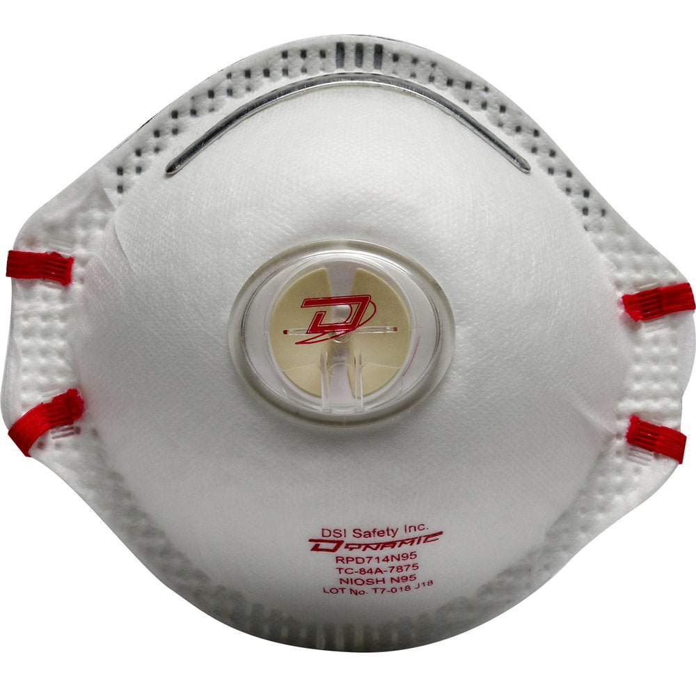 PIP Deluxe N95 Disposable Respirator W/VALVE BX/10 (Box)