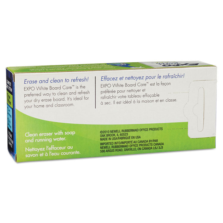 White Board CARE Dry Erase Eraser, 5.13" x 2.25" x 1.25", Charcoal