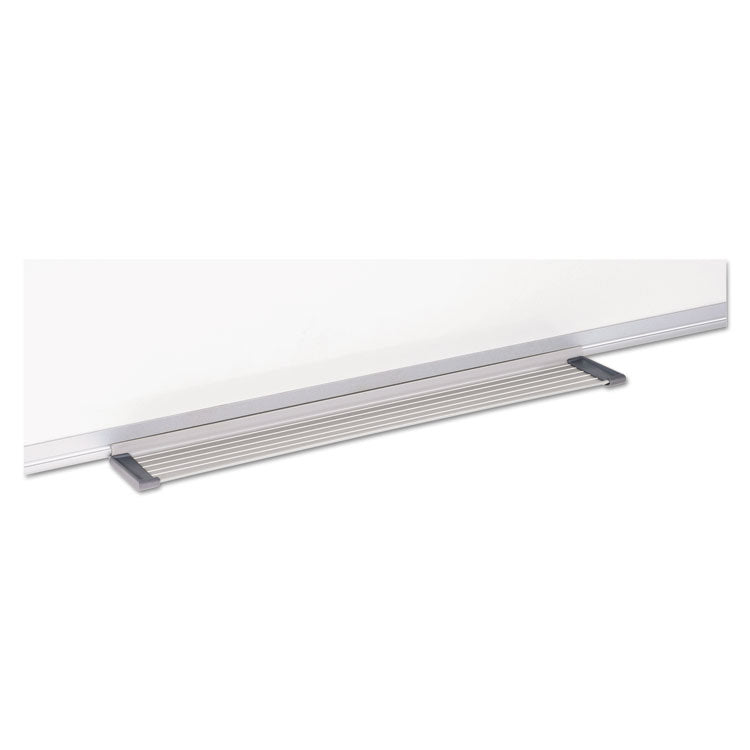 Porcelain Value Dry Erase Board, 24" x 36", White Surface, Satin Aluminum Frame