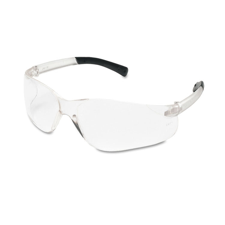 BearKat Safety Glasses, Frameless, Clear Single Lens, 12/Box