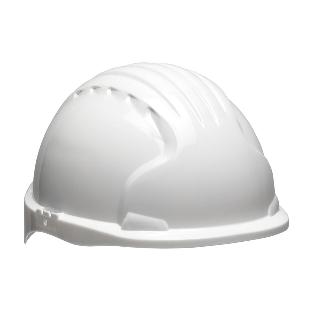 PIP Shortbrim Hardhat Hdpe Shell 6-PT Poly. Susp WHT
