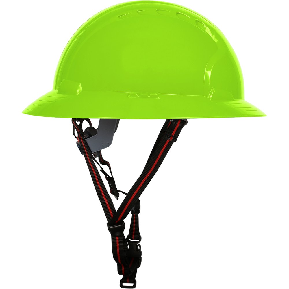 PIP Full Brim Helm Hdpe Shell 6-PT Suspension YEL