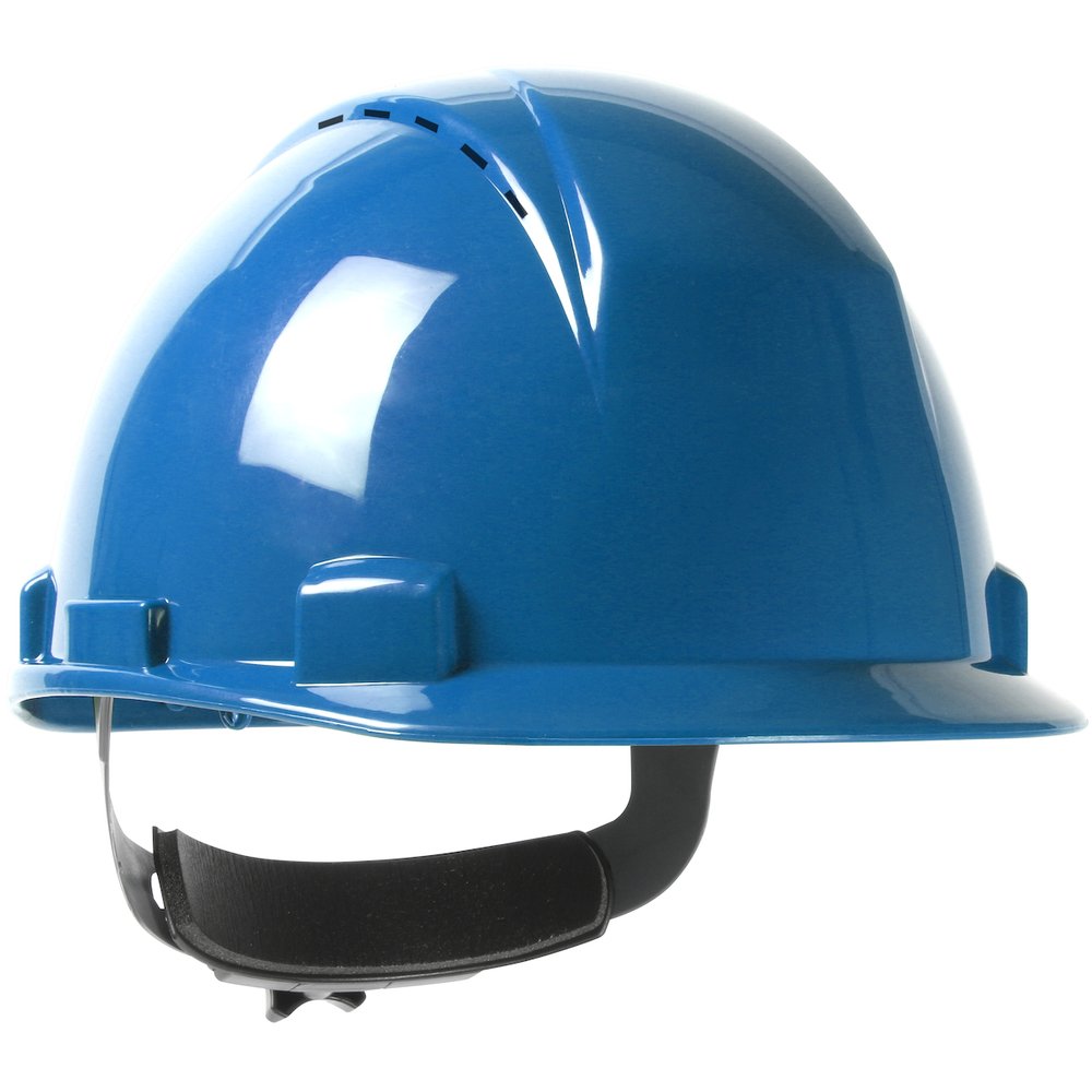 PIP Vented II Shortbrim Capstyle Hardhat Hdpe Sblu