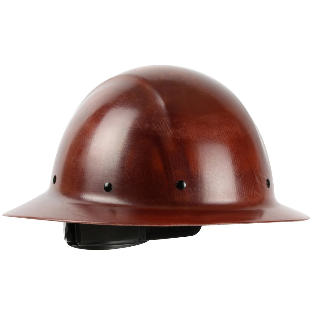PIP Fullbrim Smooth Dome Hardhat Fiber Resin Shell