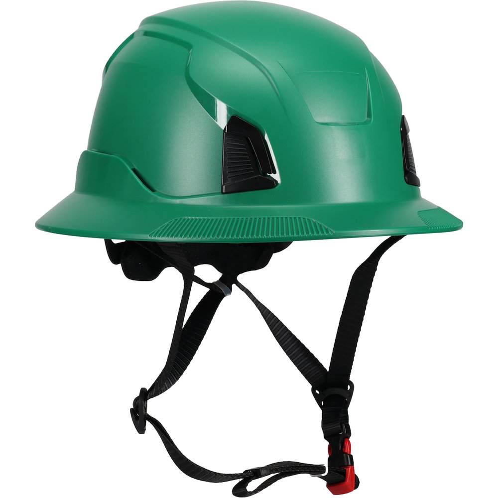 PIP Fullbrim Non-vent Helm ABS Shell EPS Foam Dgrn