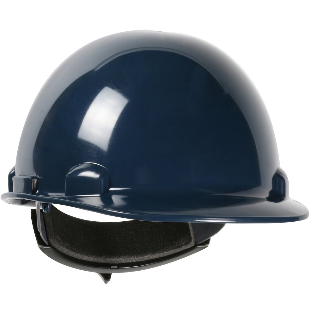 PIP Cap Style Smooth Dome Hardhat Hdpe Shell NVY