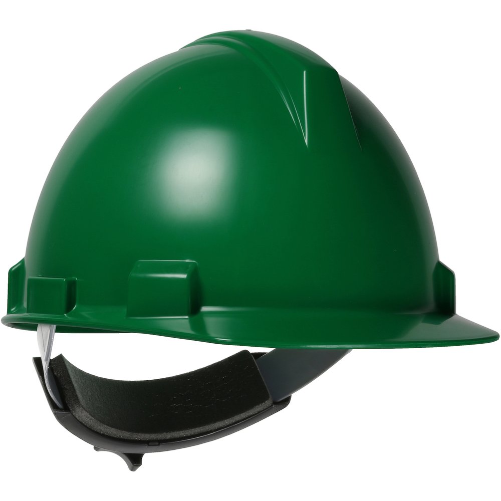 PIP Cap Style Hardhat POLYCARBONATE/ABS Shell Dgrn