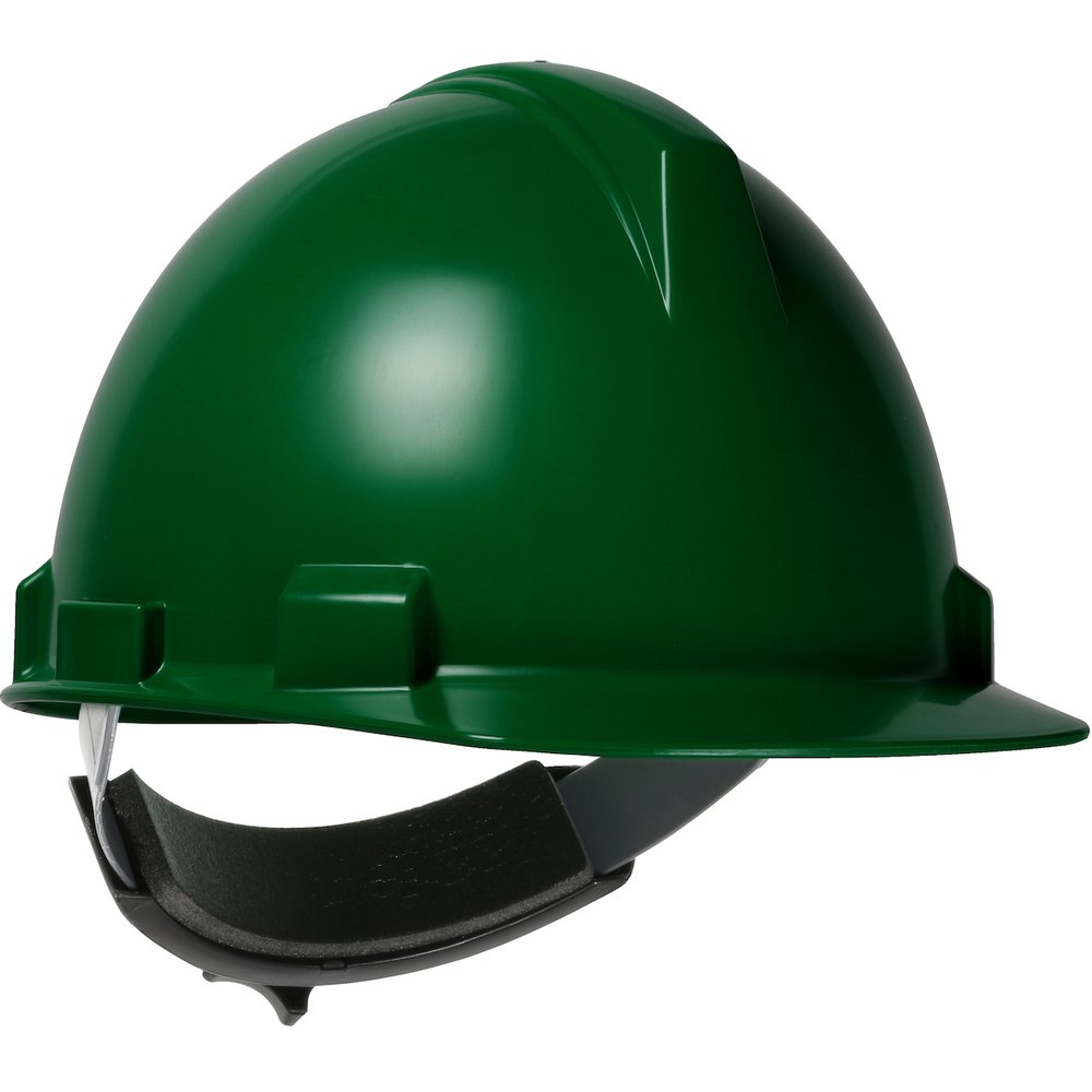 PIP Cap Style Hardhat POLYCARBONATE/ABS Shell GRN